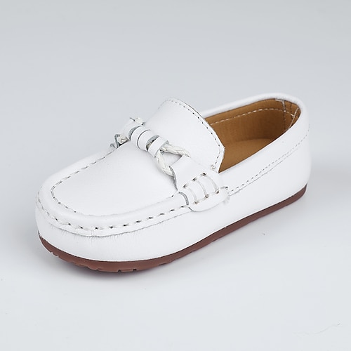 

Boys Loafers & Slip-Ons Casual School Shoes Daily Cowhide Breathability School Shoes Big Kids(7years ) Little Kids(4-7ys) Toddler(2-4ys) Daily Festival Tassel White Black Fall Spring