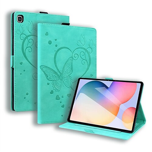 

Tablet Case Cover For Apple iPad 10.2'' 9th 8th 7th Smart Auto Wake / Sleep Magnetic Flip Butterfly Heart Solid Colored PVC PU Leather For Kids