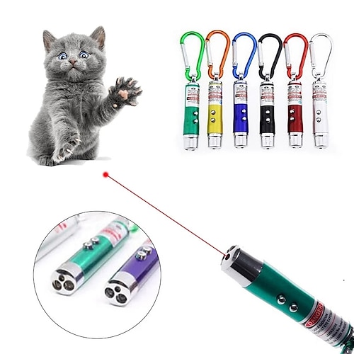 

Laser Pointer 3 In 1 Light Lazer Red Laser Lazer Pointer Pen LED Light Torch LED Training Torch Cat Dog Fun Toy