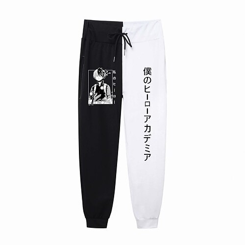 

Inspiriert von Meine Heldenakademie Kampf um alle / Boku no Hero Academia Midoriya Izuku Todoroki Zeichentrick Manga Anime Harajuku Grafik Kawaii Hosen Für Herren Damen Unisex Erwachsene Heißprägen