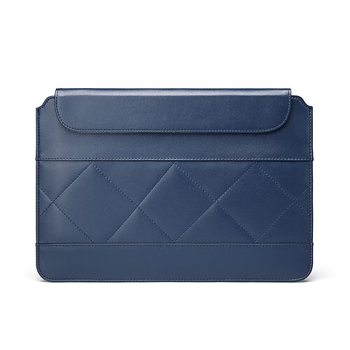 

Laptop Sleeves 12"" 14"" 15 Inch inch Compatible with Macbook Air Pro, HP, Dell, Lenovo, Asus, Acer, Chromebook Notebook Waterpoof Shock Proof PU Leather Solid Color for Travel Business Office