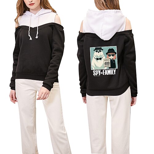 

Inspired by SPY×FAMILY Loid Forger Yor Forger Anya Forger Hoodie Anime 100% Polyester Anime 3D Harajuku Graphic Hoodie For Women's / Couple's