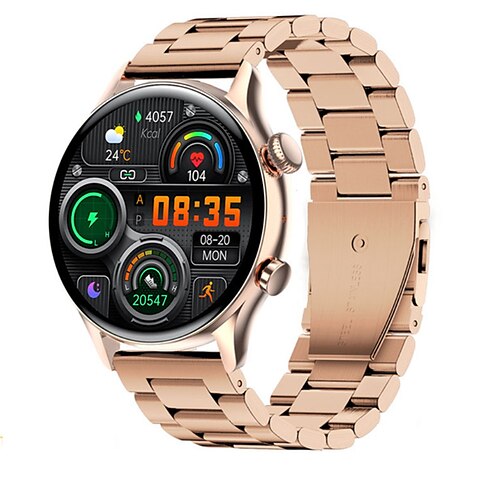 

New NFC Bluetooth call Smartwatch Men 1.36 inch AMOLED 390390 Screen Support Always On Display Smart Watch IP68 Waterproof