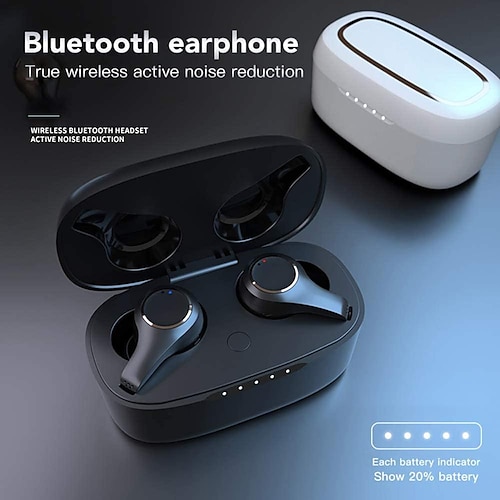 

G08 TWS Bluetooth Headphones Wireless Headphones 14mm Dynamic Speaker Gaming Earbuds Dual Microphone Type-C Charging