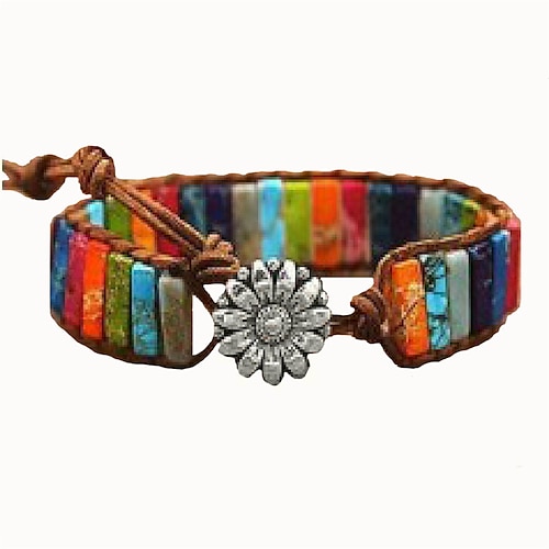 

Women's Bracelets Textured Street Rainbow Bracelets & Bangles