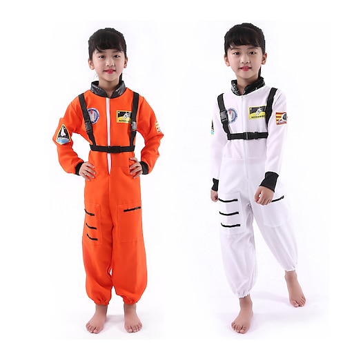 

Astronaut Kid's Boys Girls' Cosplay Costume For Polyester Masquerade Leotard / Onesie