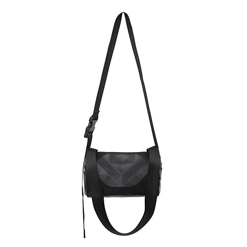 

Women's Unisex Sling Bags Crossbody Bag PU Leather Zipper Solid Color Daily Outdoor White Black Gray Khaki