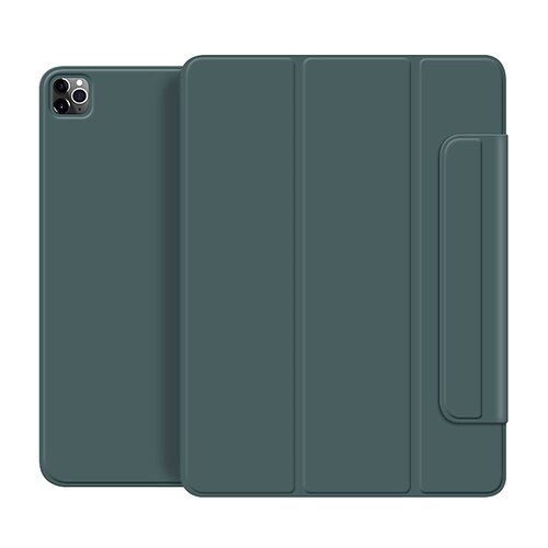 

Tablet Case Cover For Apple iPad Pro 12.9'' 5th iPad Air 5th 4th iPad mini 6th iPad Pro 11'' 3rd Pencil Holder with Stand Magnetic Solid Colored PU Leather