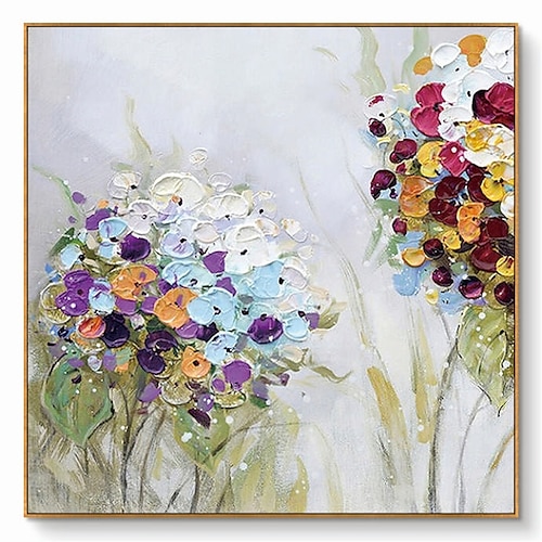 

Handmade Hand Painted Oil Painting Wall Art Color Flowers Decoration Home Decoration Decor Canvas Painting for Living Room