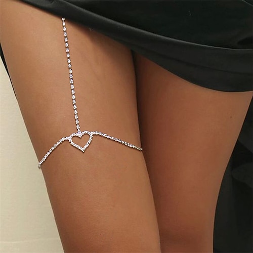 

Women's body chain Chic & Modern Street Heart Anklet