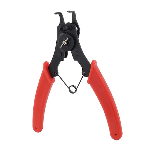 

Multi-function Circlip Pliers Inner Card And Outer Card Dual-purpose Yellow Pliers 4-in-1e Multi-purpose Spring Disassembly Tool