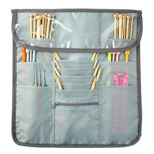 

Woven Storage Bag Wool Tool Storage Bag Stick Needle Storage Bag Ring Needle Storage Bag