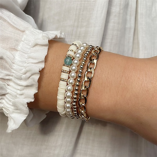 

Women's Bracelets Chic & Modern Street Letter Bracelets & Bangles