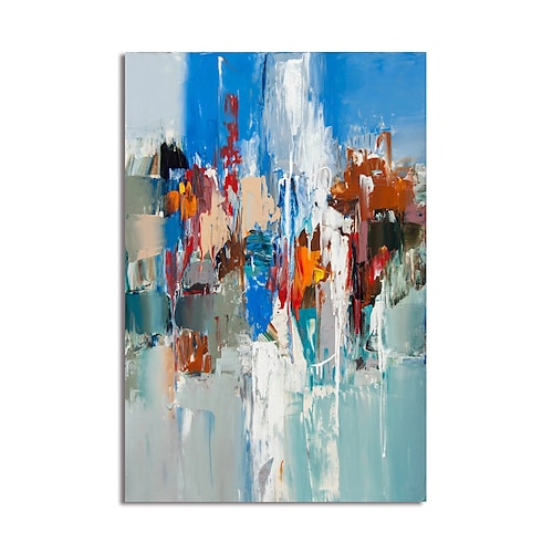 

Oil Painting Handmade Hand Painted Wall Art Abstract Canvas Painting Home Decoration Decor Stretched Frame Ready to Hang