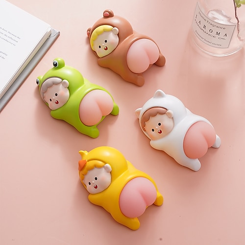 

Elastic Butt Ornament Decorative Objects Resin Modern Contemporary for Home Decoration Gifts 1pc