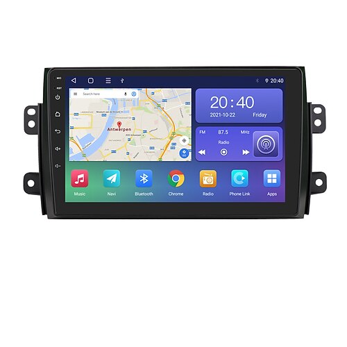 

2 DIN Car Android Radio multimedia Player For Suzuki SX4 2006-2013 9 inch 1024600 Bluetooth 2 Din Car DVD GPS Navigation