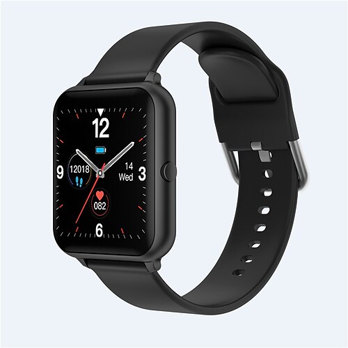 

L30 Smart Watch 1.3 inch Smartwatch Fitness Running Watch Bluetooth Pedometer Sleep Tracker Heart Rate Monitor Compatible with Android iOS Women Men Step Tracker Custom Watch Face IP 67 43mm Watch
