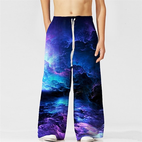 

Kids Boys Pants Galaxy Active Drawstring Outdoor 3-10 Years Spring Blue