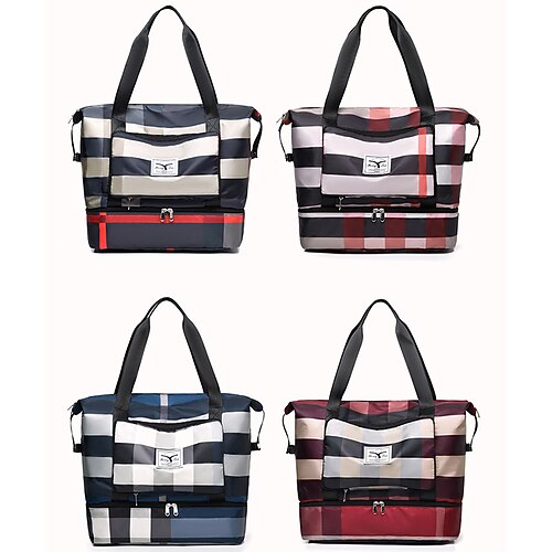 

Folding Travel Bag Large-capacity Hand-held Business Travel Sports Foldable Storage Bag Yoga Fitness Bag