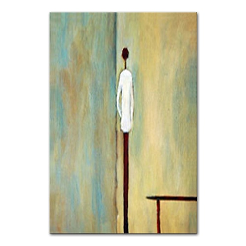 

Mintura Handmade Figure Oil Painting On Canvas Wall Art Decoration Modern Abstract Picture For Home Decor Rolled Frameless Unstretched Painting