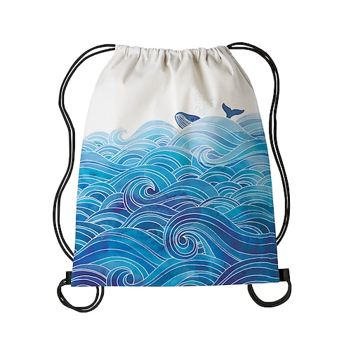 

Per uomo Unisex 3D Borsa morbida Tessuto Oxford Giornaliero Viaggi Stampa Leggero Stampa 3D Paesaggi Blu