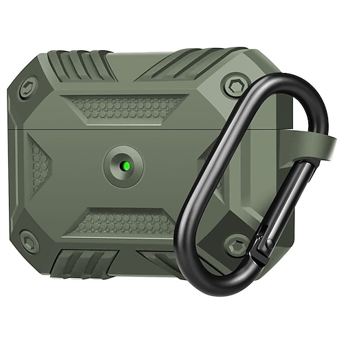

Case Cover Compatible with AirPods Pro Dustproof Shockproof Solid Color TPU Headphone Case