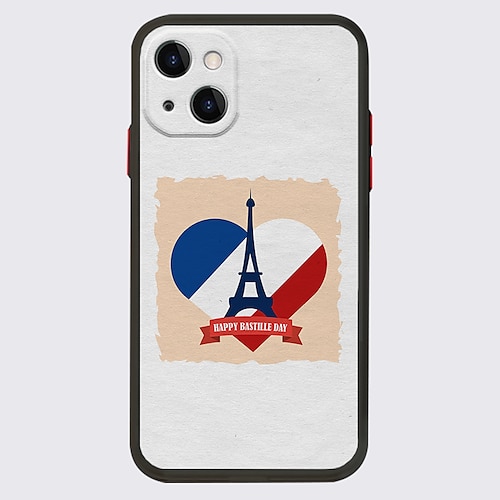 

14 Juillet 2022 Bonne Fête Nationale Français Phone Case For Apple iPhone 14 Pro Max 13 12 11 Pro Max Mini X XR XS 8 7 Plus Unique Design Protective Case Dustproof Shockproof Back Cover TPU