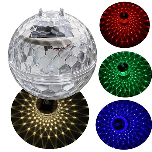 

Underwater Lights Outdoor LED Solar Lights Waterproof Garden Lights RGB Warm Yellow 1.2V 1LED Beads 1pc