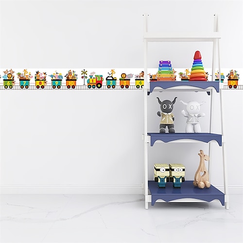 

Cartoon Wall Stickers Dining Room / Kids Room kindergarten, Removable / Pre-pasted PVC Home Decoration Wall Decal 1pc