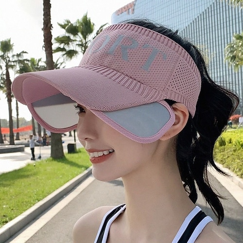 

Women's Sun Hat Sports & Outdoor Daily Holiday Polyester Sports & Outdoors Casual Simple Style 1 pcs