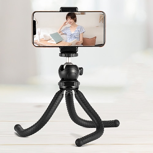 

Octopus Tripod Phone Tripod Portable Adjustable 360 Degree Rotation Phone Holder for Desk Selfies / Vlogging / Live Streaming Compatible with All Mobile Phone Phone Accessory