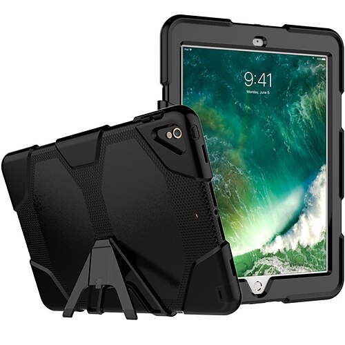 

Tablet Case Cover For Apple iPad Air 5th iPad Pro 12.9'' 5th iPad Air 3rd iPad Pro 4th 12.9'' iPad mini 6th 5th 4th iPad Pro 11'' 3rd Portable Pencil Holder with Stand Solid Colored PC Silicone