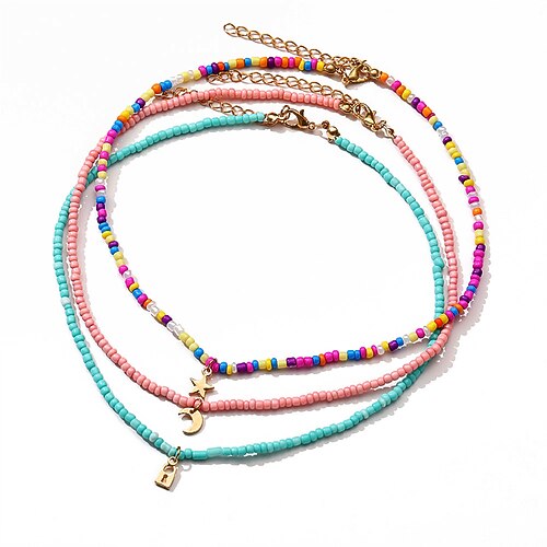 

Women's necklace Fashion Dailywear Multicolor Necklaces