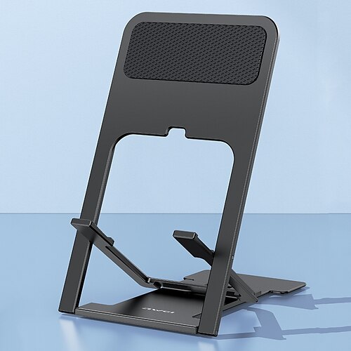

Phone Stand Tablet Stand Portable Angle Adjustable Fully Foldable Phone Holder for Desk Compatible with All Mobile Phone Phone Accessory