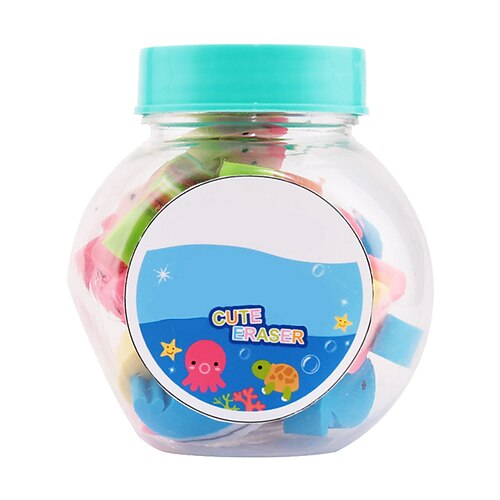 

1 / box Pen & Erasers Creative Plastic for 5054 cm