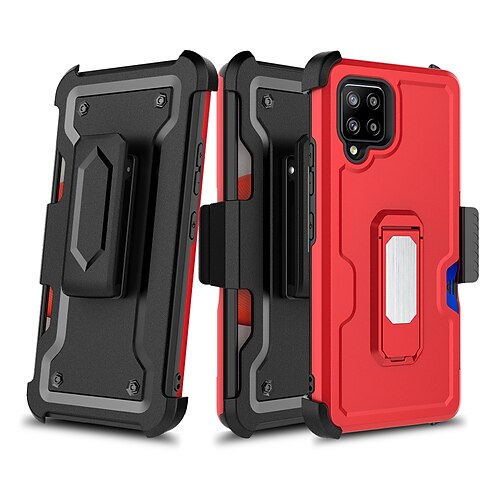 

Phone Case For Samsung Galaxy Waist Bag / Waist pack Classic Series S22 S22 Plus S22 Ultra S21 Ultra Plus S21 Bumper Frame with Stand Dustproof Solid Colored TPU PC