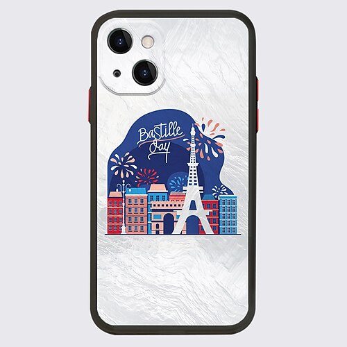 

14 Juillet 2022 Bonne Fête Nationale Français Phone Case For Apple iPhone 14 Pro Max 13 12 11 Pro Max Mini X XR XS 8 7 Plus Unique Design Protective Case Dustproof Shockproof Back Cover TPU