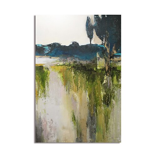 

Oil Painting Handmade Hand Painted Wall Art Abstract Landscape Canvas Painting Home Decoration Decor Stretched Frame Ready to Hang