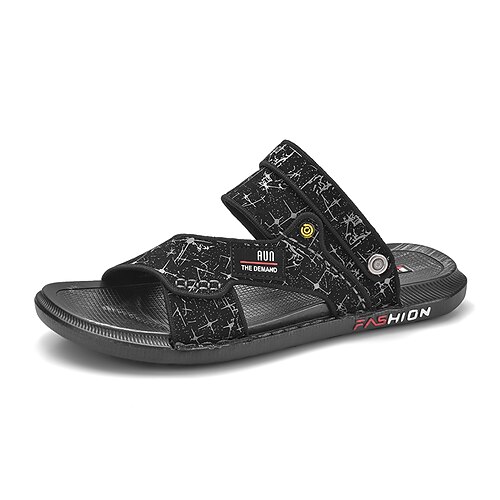 

Men's Sandals Beach Beach Microfiber Gold Gray Summer