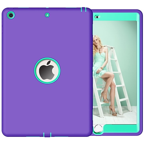 

Tablet Case Cover For Apple iPad Air 5th iPad 10.2'' 9th 8th 7th iPad mini 5th 4th iPad Pro 11'' 3rd Pencil Holder Full Body Protective Dustproof Solid Colored Silica Gel PC