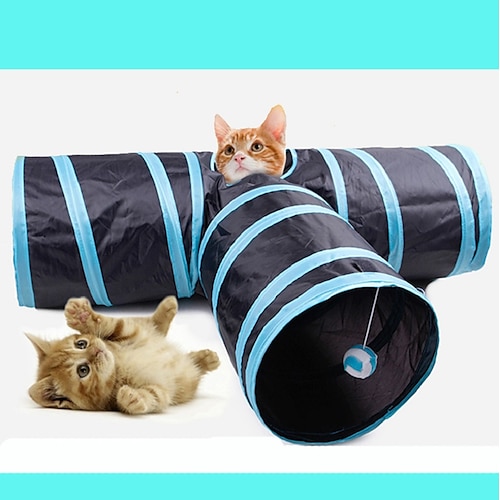

Pet Cat Tunnel Tube Funny Toys for cats Foldable Cat Toys Interactive Rabbit Play Games Kitty Tunnel Chat Pet Product