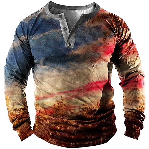 

Men's Unisex Sweatshirt Pullover Color Block Graphic Prints Print Casual Daily Sports 3D Print Designer Casual Hoodies Sweatshirts Brown
