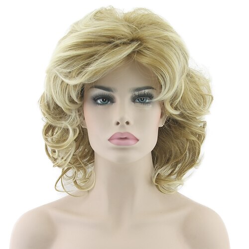 

Blonde Wigs Short Wigs Curly Wigs 70s 80s Vintage Wigs