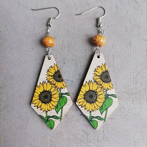

Women's Earrings Ethnic Style Street Flower Earring