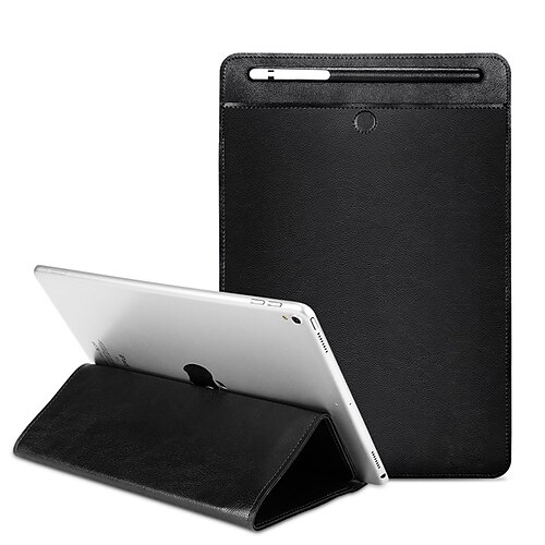 

Laptop Sleeves 10"" 11'' inch Compatible with Macbook Air Pro, HP, Dell, Lenovo, Asus, Acer, Chromebook Notebook Waterpoof Shock Proof Leather Solid Color for Business Office Colleages & Schools