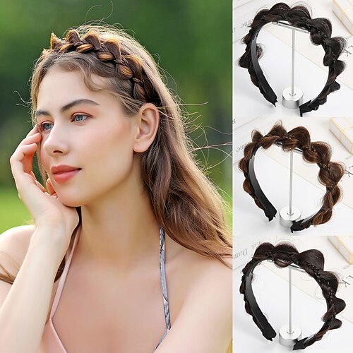 

1pc Women's Headbands Hairpins Headband For Gift Daily Holiday Head Plastic 1 2 3
