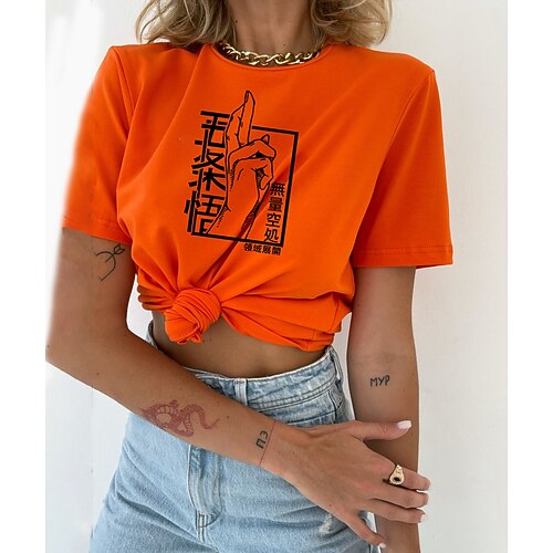

Inspired by Jujutsu Kaisen Gojo Satoru T-shirt Anime 100% Polyester Anime Harajuku Graphic Kawaii T-shirt For Men's / Women's / Couple's