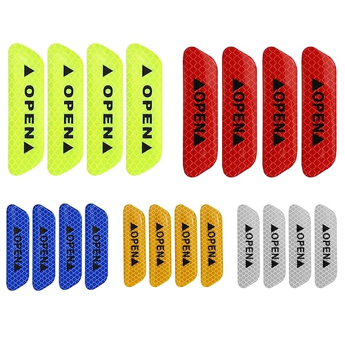 

StarFire Car Door Safety Warning Stickers Anti-collision Strips Reflective Stickers Car Stickers Door Warning Stickers