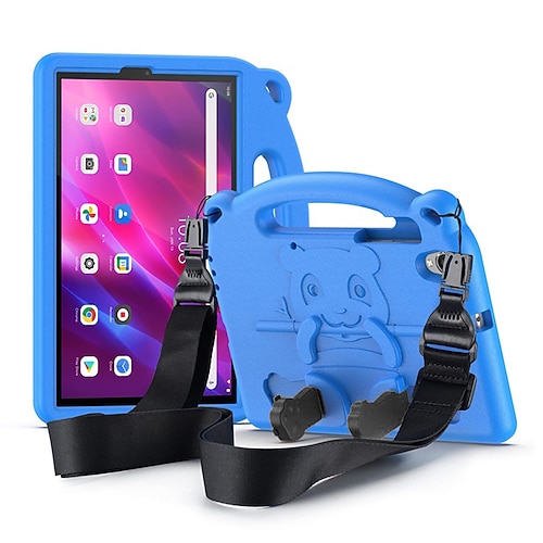 

Kid Case for Lenovo Tab Tab M10 HD (2nd Gen) 10.1 inch M10 FHD Plus 10.3 inch Light Weight Full Protection Shockproof Case with Handle Kickstands Shoulder Strap