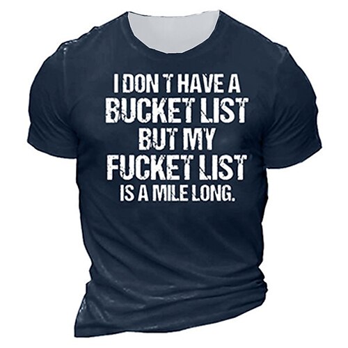 

Men's Unisex T shirt Tee 3D Print Graphic Prints Letter Crew Neck Street Daily Print Short Sleeve Tops Designer Casual Vintage Big and Tall Black Gray Army Green / Summer
